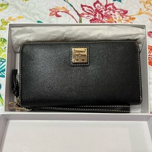 Black Dooney and Bourke Wallet/Wristlet
